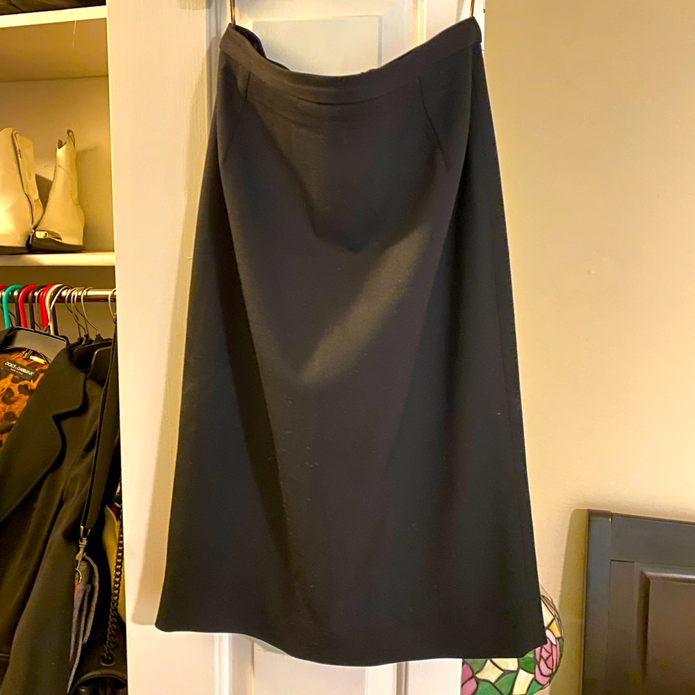 Dolce & Gabbana black/leopard skirt size 40
